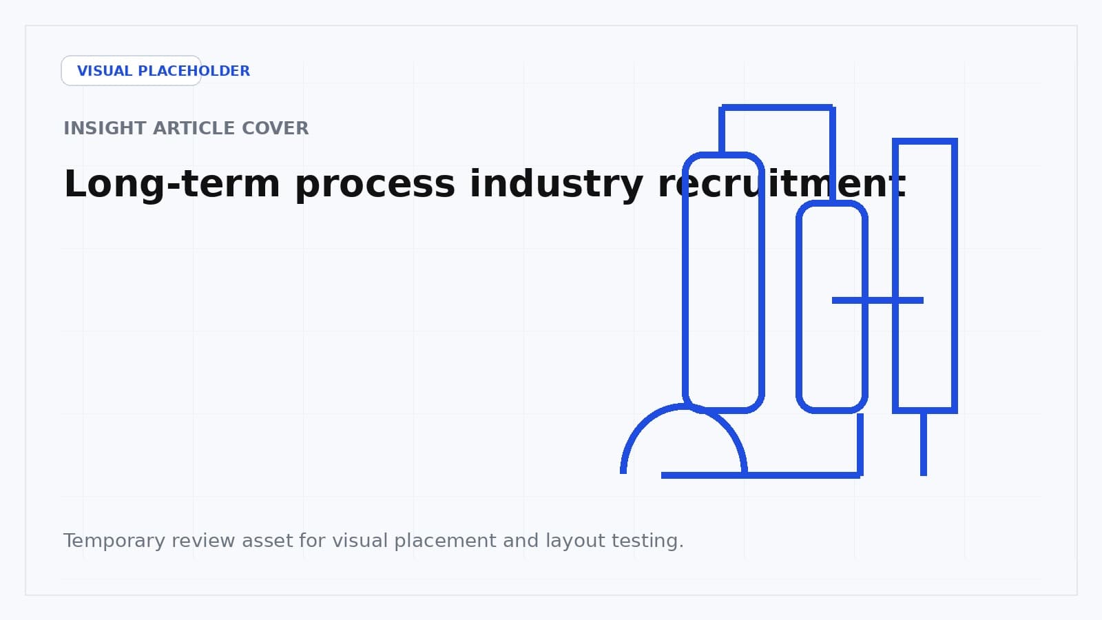 Placeholder image showing a mature process-industry environment for DKG's anniversary update.